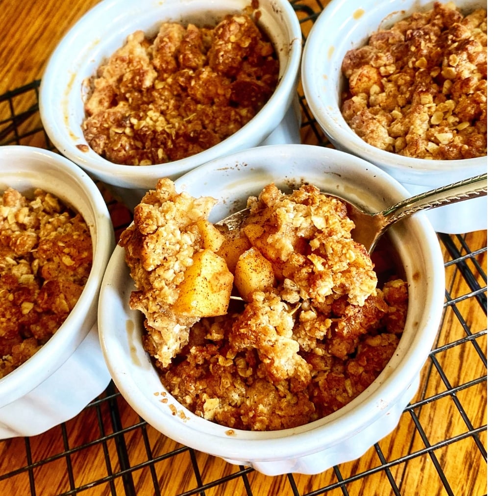 Photo of the PEAR CRUMBLE ON THE AIRFRYER – recipe of PEAR CRUMBLE ON THE AIRFRYER on DeliRec