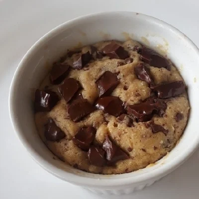 Recipe of mug cookie cake on the DeliRec recipe website