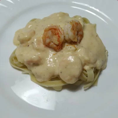 Recipe of Pasta in Shrimp Sauce on the DeliRec recipe website