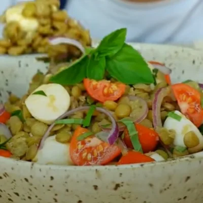 Recipe of Lentil Salad on the DeliRec recipe website