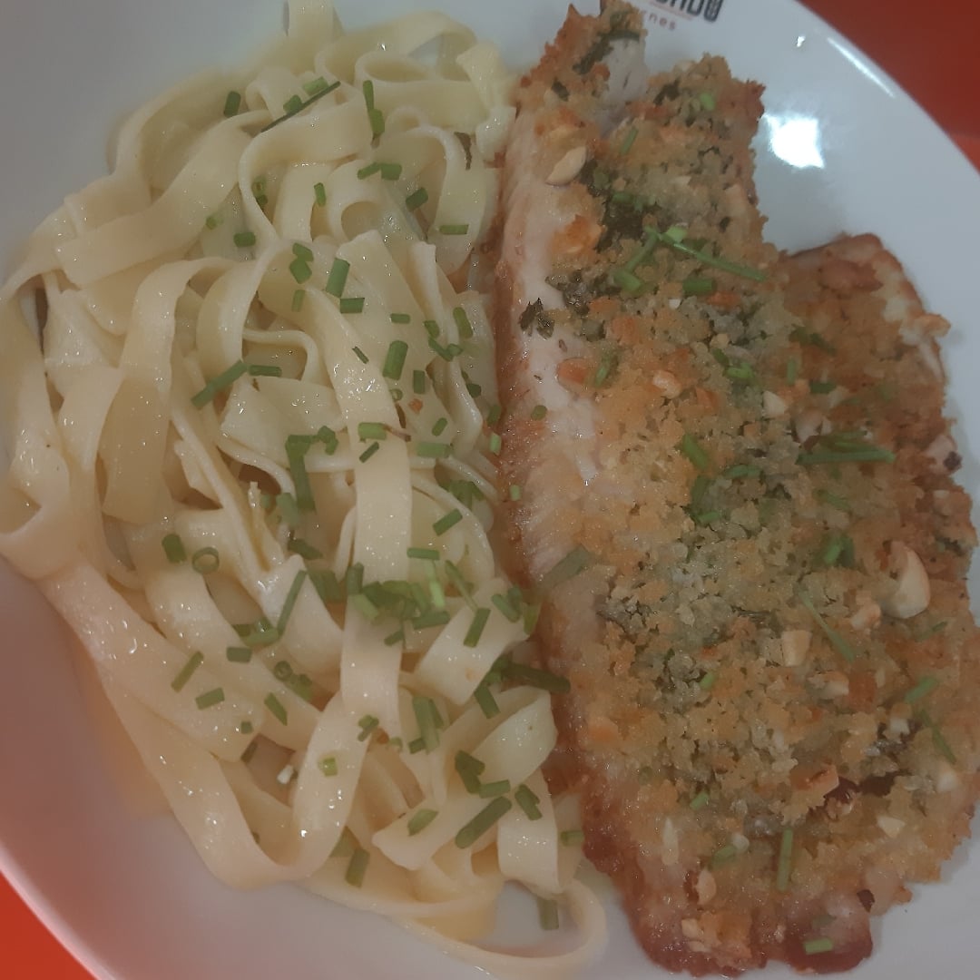 Photo of the Crispy Tilapia with Noodles in Butter and Sage – recipe of Crispy Tilapia with Noodles in Butter and Sage on DeliRec