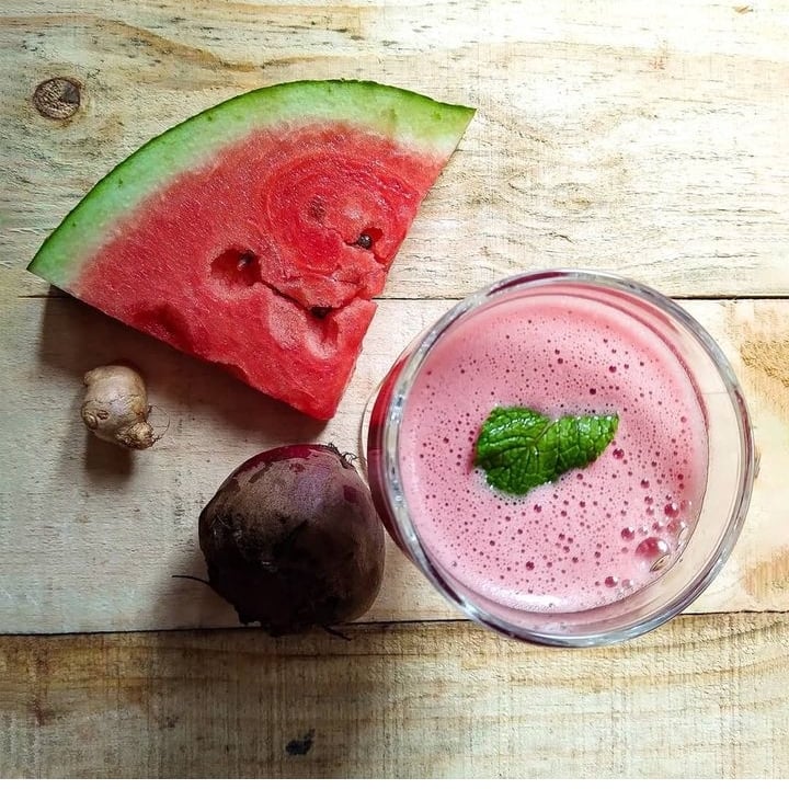 Photo of the refreshing watermelon juice – recipe of refreshing watermelon juice on DeliRec