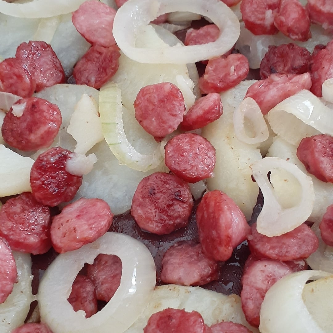 Photo of the Sausage with Potato and Onion – recipe of Sausage with Potato and Onion on DeliRec