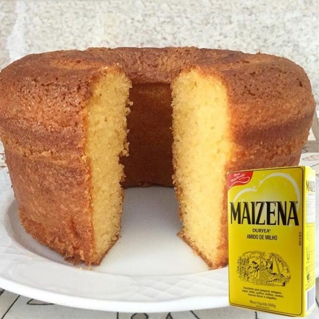 Photo of the cornmeal cake with cornstarch – recipe of cornmeal cake with cornstarch on DeliRec