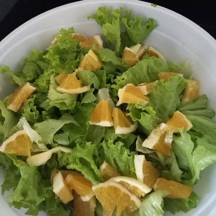 Foto da Salada de alface com laranja - receita de Salada de alface com laranja no DeliRec