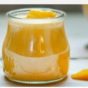 Foto da Sobremesa de manga e laranja 🍊 - receita de Sobremesa de manga e laranja 🍊 no DeliRec