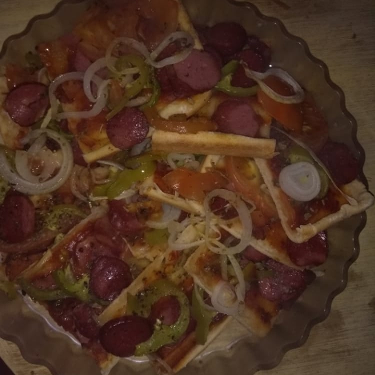 Foto da Pizza recheada  - receita de Pizza recheada  no DeliRec