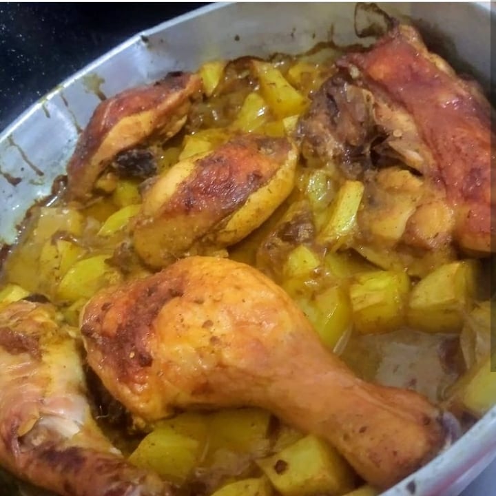 Photo of the Roasted Thigh with Potato – recipe of Roasted Thigh with Potato on DeliRec