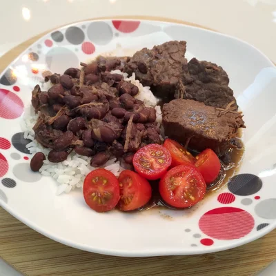 Recipe of Beans with lean meat on the DeliRec recipe website