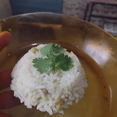 Recipe of Rice with pea 😋 on the DeliRec recipe website