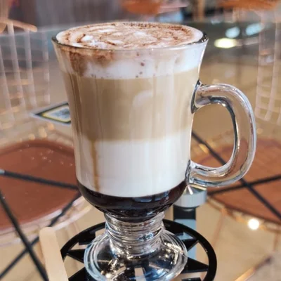 Recipe of coffee milkshake on the DeliRec recipe website