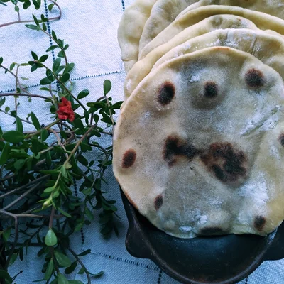Recipe of pita bread on the DeliRec recipe website