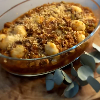 Recipe of Bolognese gnocchi on the DeliRec recipe website