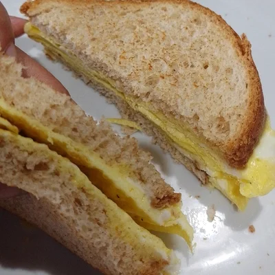 Recipe of egg sandwich on the DeliRec recipe website