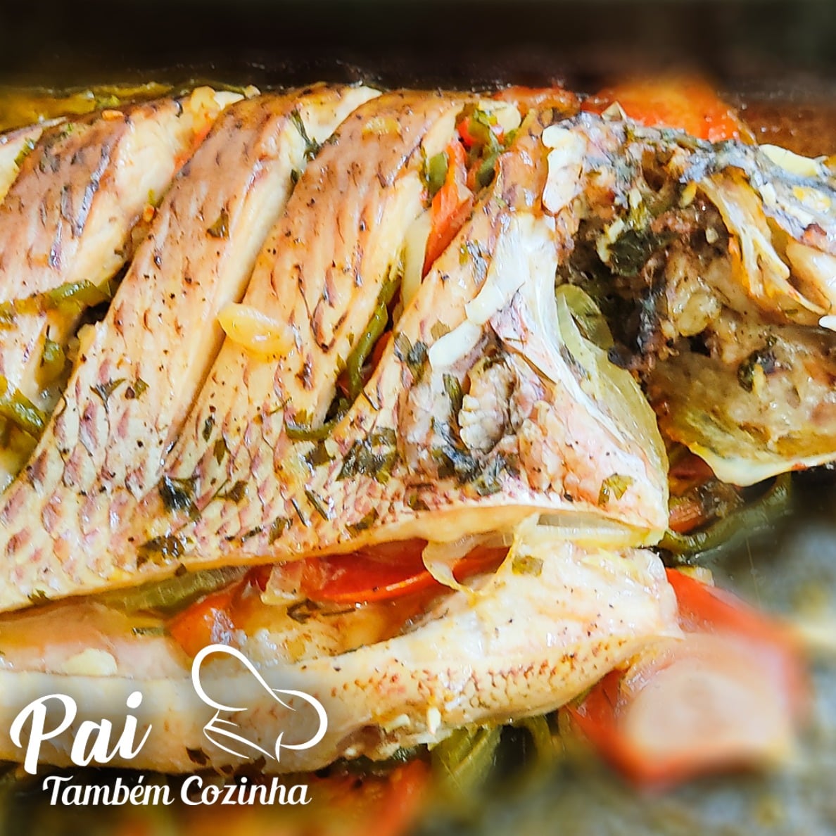 Photo of the OVEN ROASTED FISH - SEASONING AND ROASTING - [FATHER ALSO KITCHES] – recipe of OVEN ROASTED FISH - SEASONING AND ROASTING - [FATHER ALSO KITCHES] on DeliRec