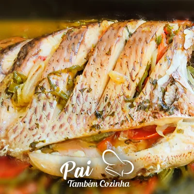 Recipe of OVEN ROASTED FISH - SEASONING AND ROASTING - [FATHER ALSO KITCHES] on the DeliRec recipe website