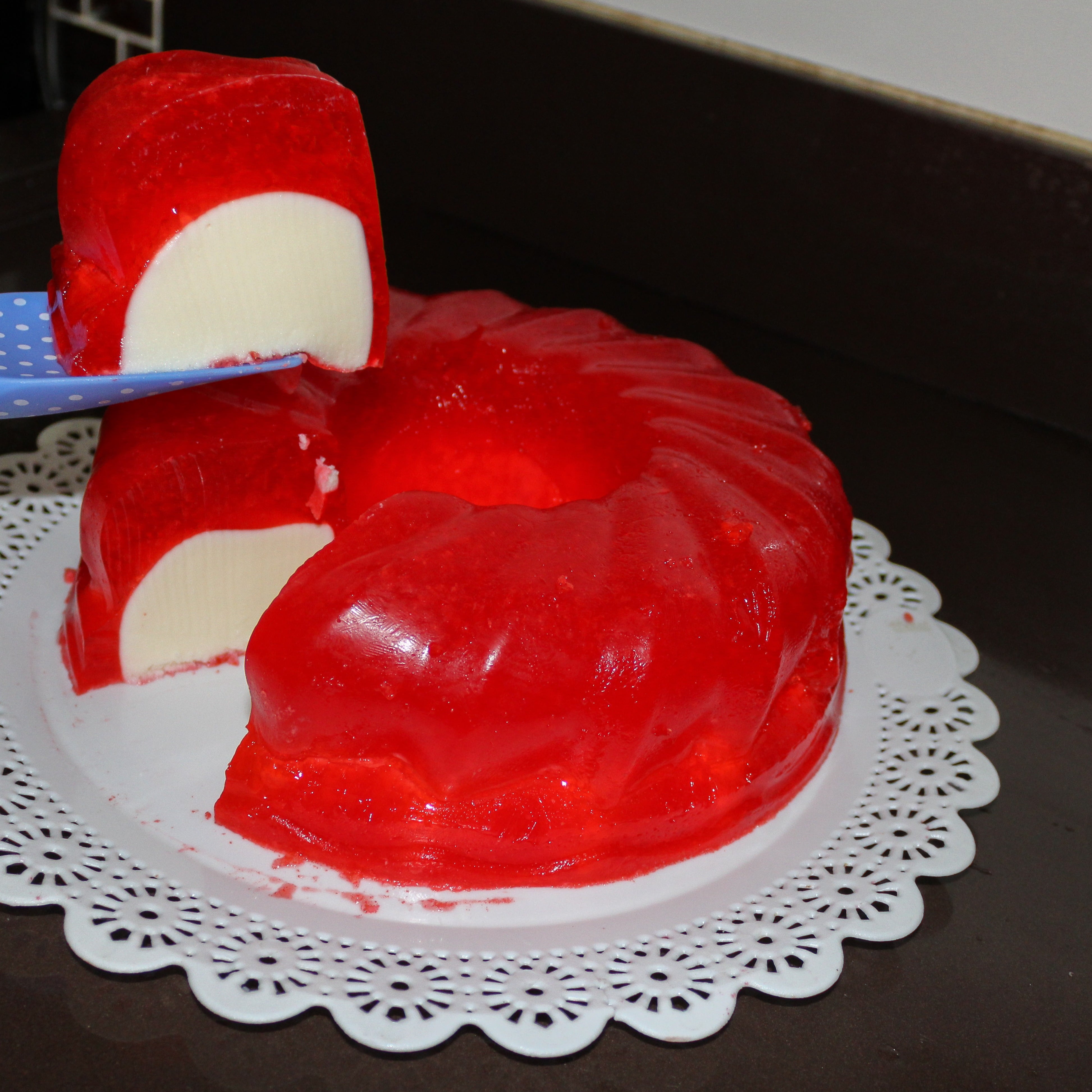 Photo of the STUFFED GELATINE - SUPER EASY AND QUICK TO MAKE - [FATHER ALSO KITCHES] – recipe of STUFFED GELATINE - SUPER EASY AND QUICK TO MAKE - [FATHER ALSO KITCHES] on DeliRec