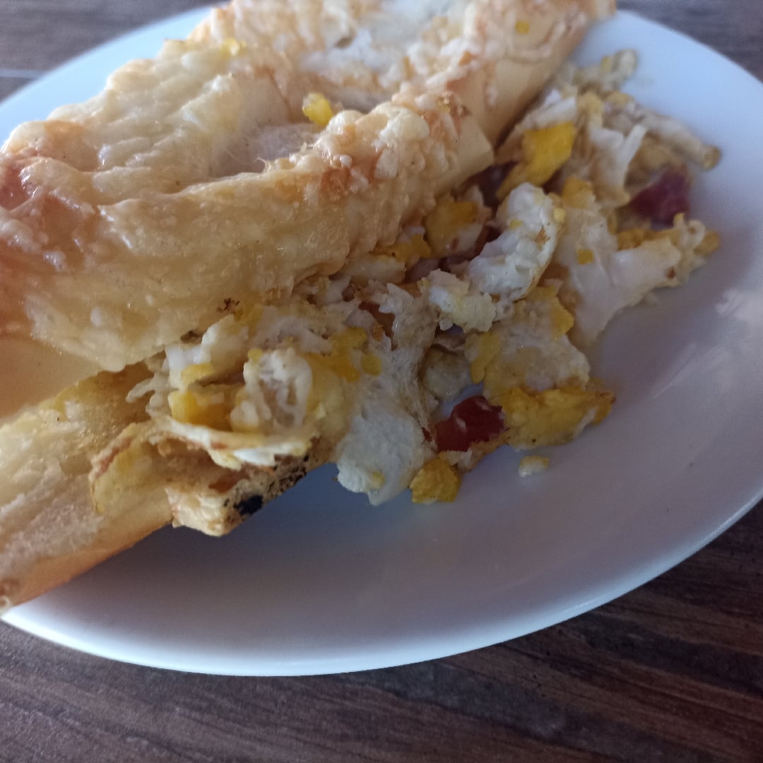 Photo of the Breakfast! Bacon cheese tube bread 🥓 and scrambled eggs – recipe of Breakfast! Bacon cheese tube bread 🥓 and scrambled eggs on DeliRec