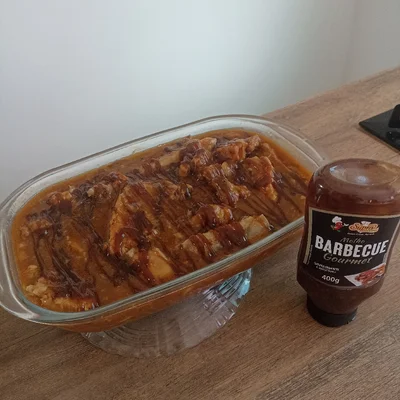 Recipe of Pork Ribs with Barbecue Sauce on the DeliRec recipe website