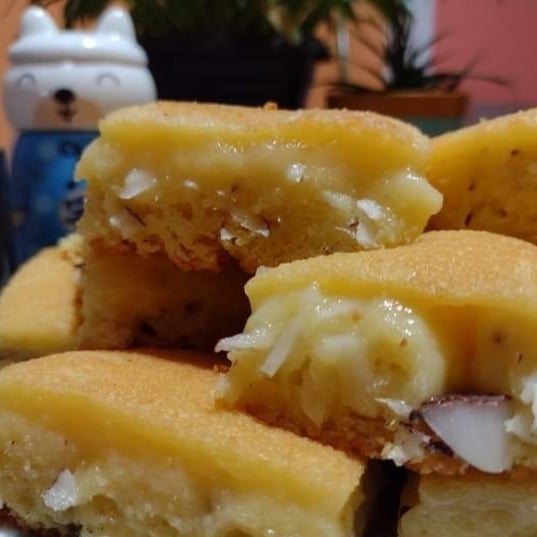 Photo of the Cassava Cake With Coconut – recipe of Cassava Cake With Coconut on DeliRec