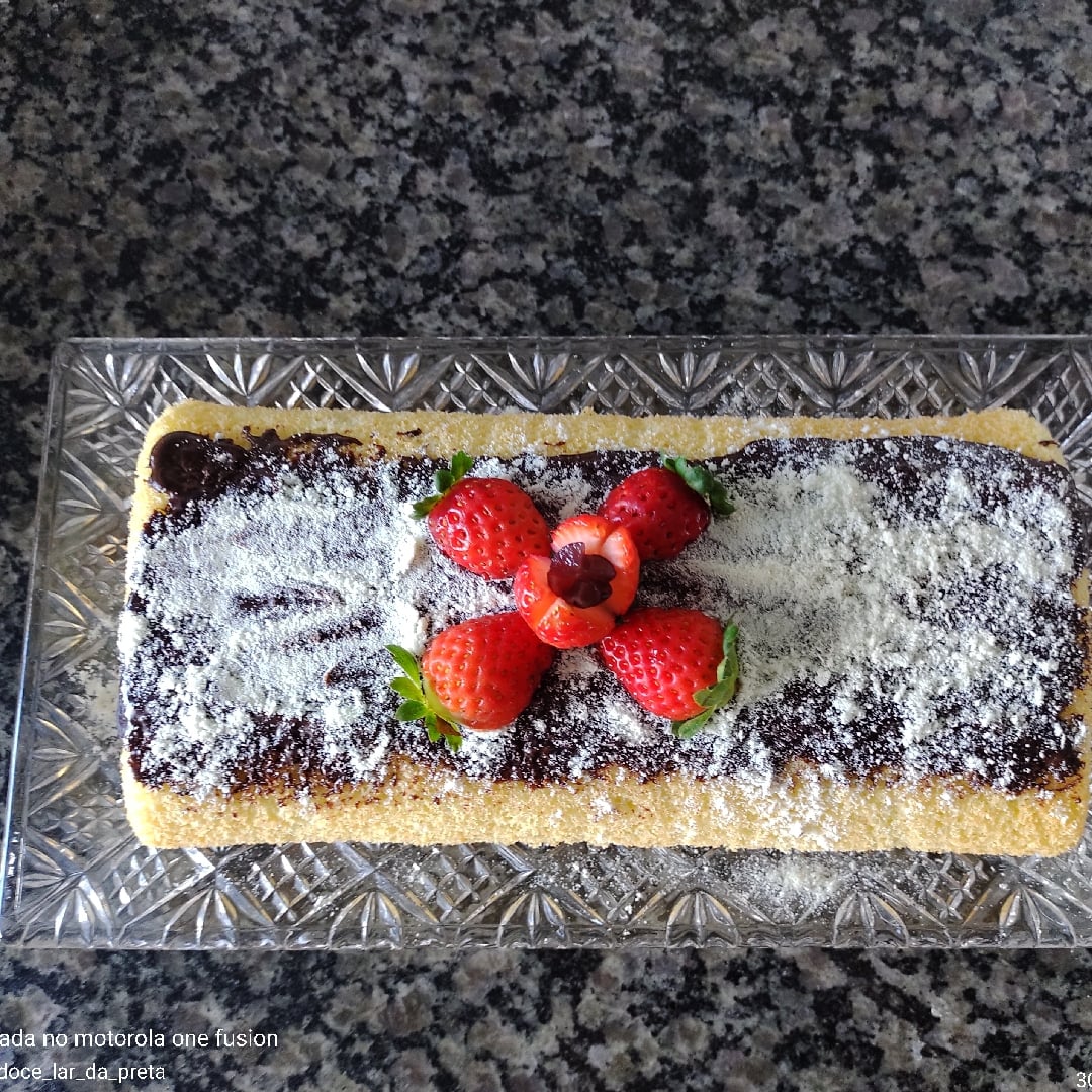 Photo of the Chocolate roulade – recipe of Chocolate roulade on DeliRec