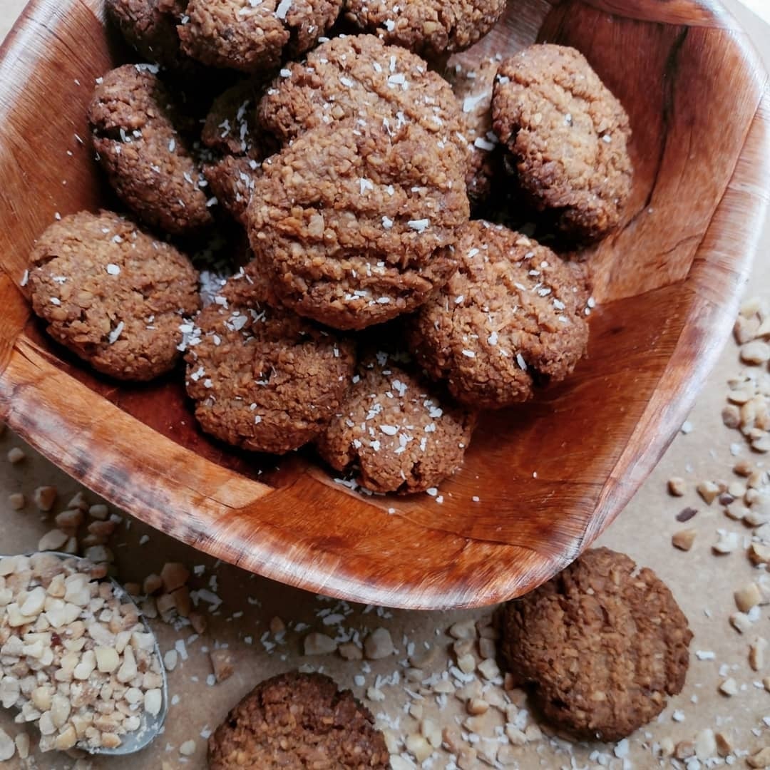 Photo of the Low carb peanut and coconut cookies – recipe of Low carb peanut and coconut cookies on DeliRec