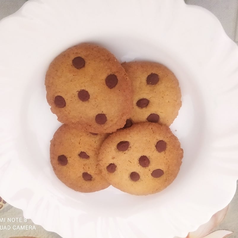 Foto da Cookies com gotas de chocolate - receita de Cookies com gotas de chocolate no DeliRec