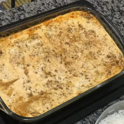 Recipe of Meat lasagna on the DeliRec recipe website