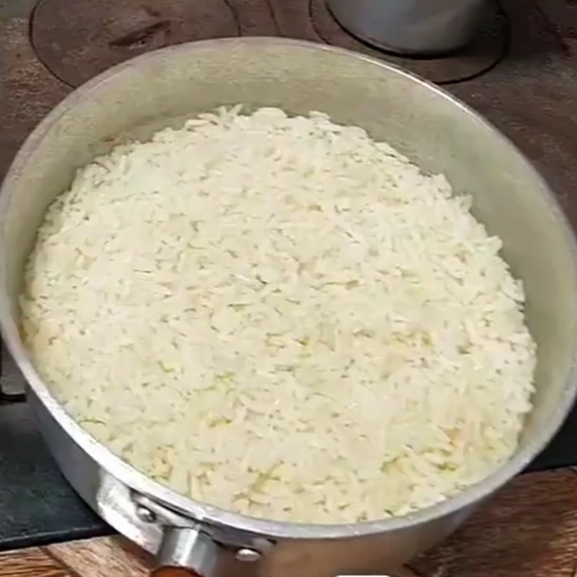 Photo of the rice with seasoning – recipe of rice with seasoning on DeliRec
