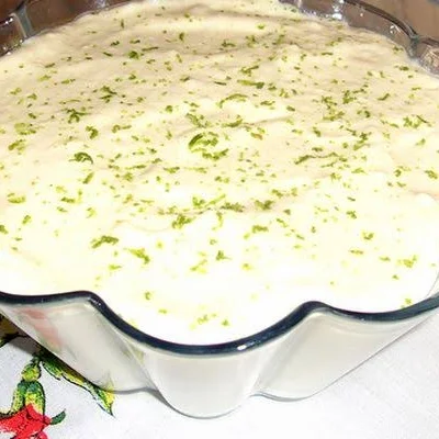 Receta de mousse de limón en el sitio web de recetas de DeliRec