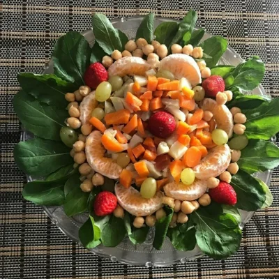 Recipe of nutritious salad on the DeliRec recipe website