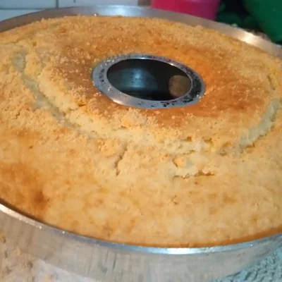 Recipe of homemade cassava cake on the DeliRec recipe website