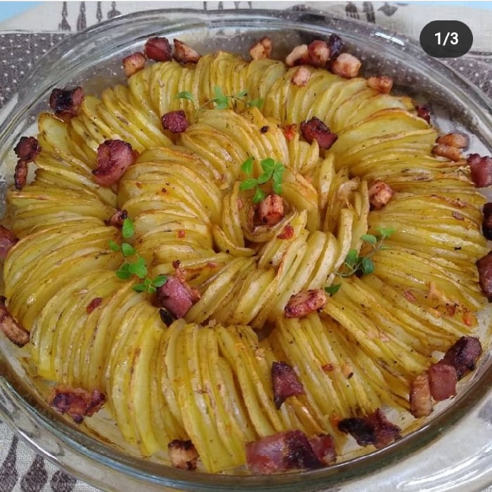 Photo of the potato Hasselback – recipe of potato Hasselback on DeliRec
