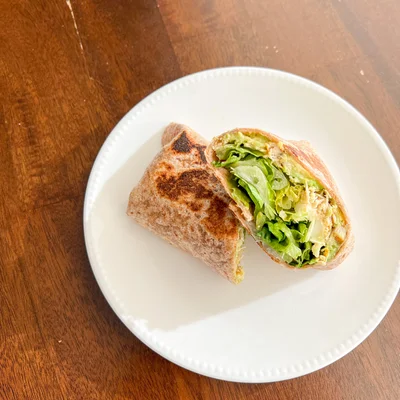 Recipe of Chicken wrap with avocado on the DeliRec recipe website