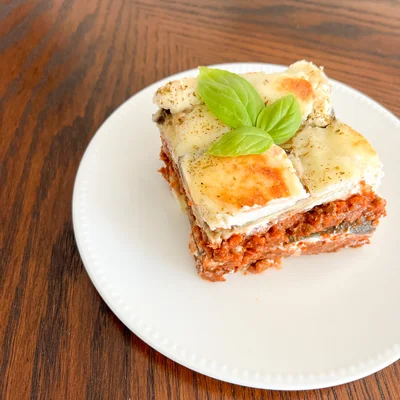 Recipe of Eggplant Bolognese Lasagna on the DeliRec recipe website