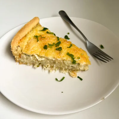 Recipe of Cod pie (form 25cm) on the DeliRec recipe website