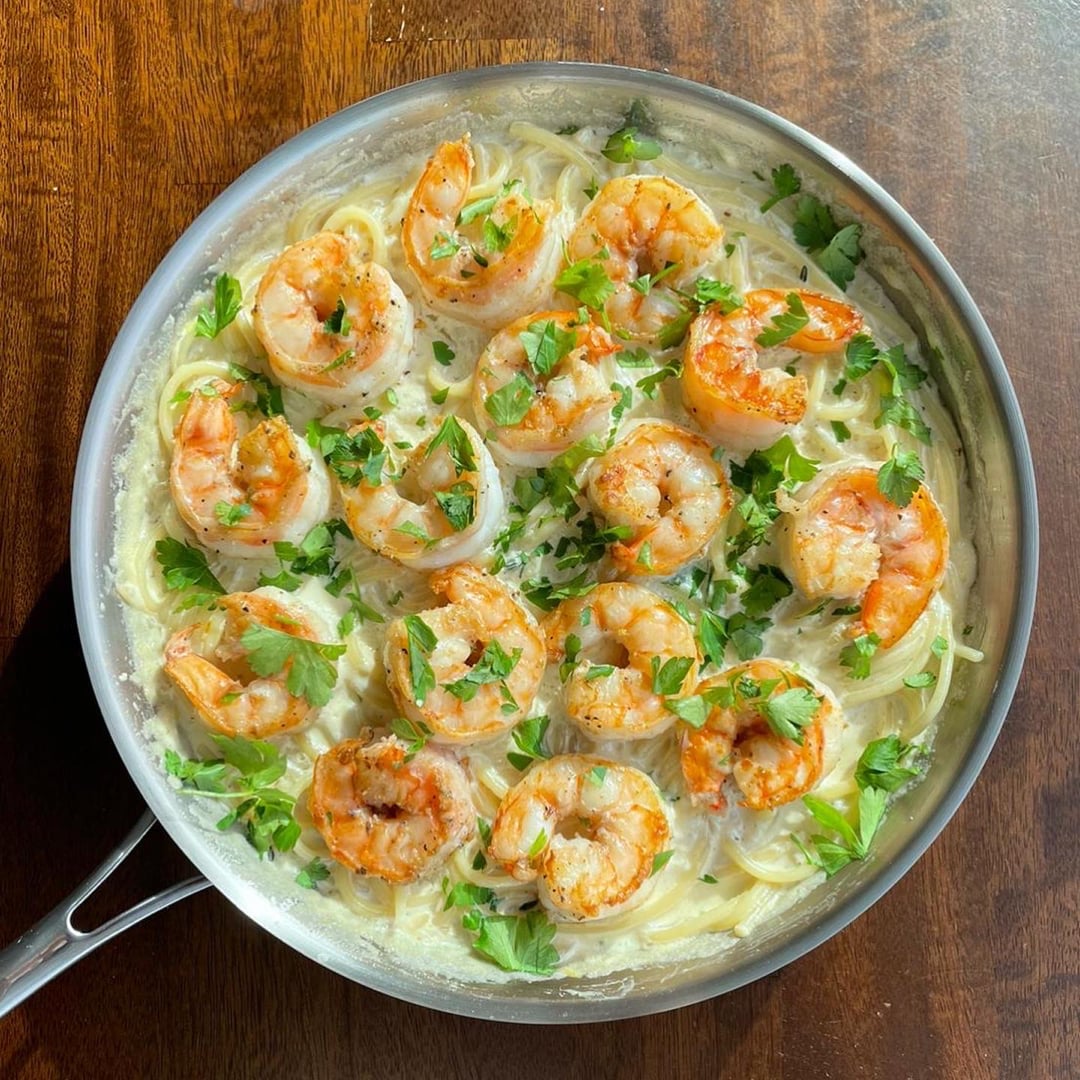 Photo of the Spaghetti with Limone with Shrimps – recipe of Spaghetti with Limone with Shrimps on DeliRec