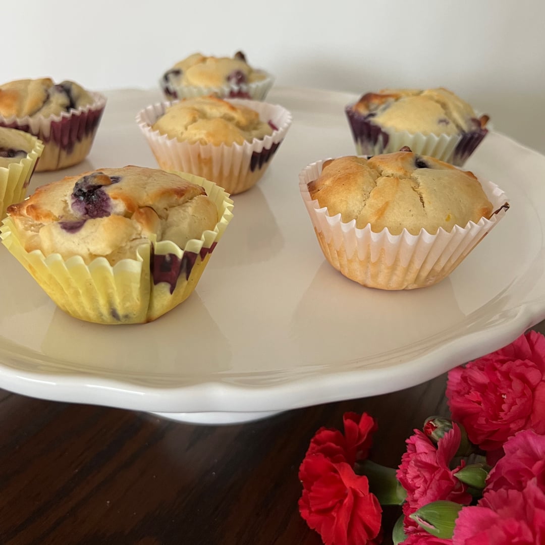 Foto da Muffin de Blueberry e limão siciliano  - receita de Muffin de Blueberry e limão siciliano  no DeliRec