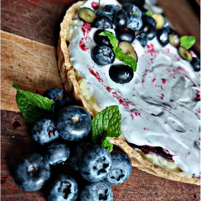 Recipe of Blueberry pie (blueberry) on the DeliRec recipe website