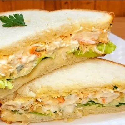 Recipe of chicken fit sandwich on the DeliRec recipe website