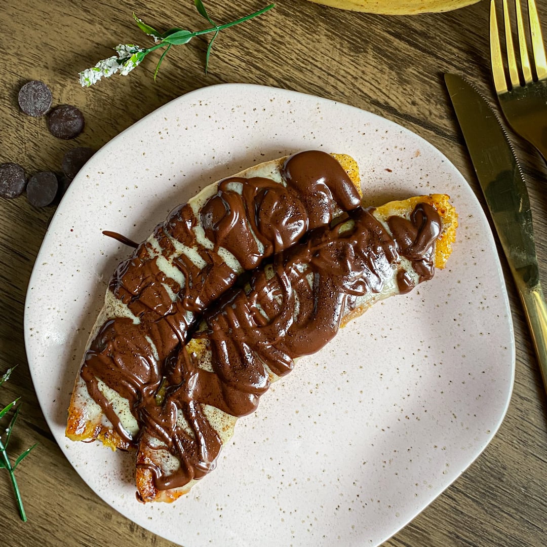 Photo of the Chocolate grilled banana – recipe of Chocolate grilled banana on DeliRec