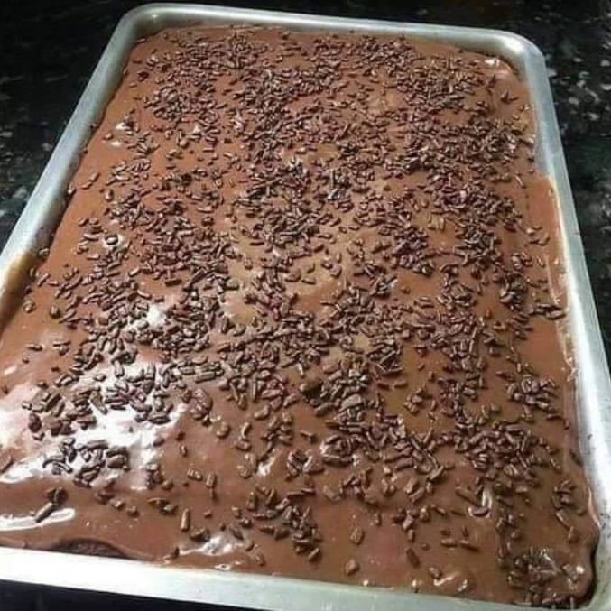 Photo of the Chocolate cake with sprinkles – recipe of Chocolate cake with sprinkles on DeliRec