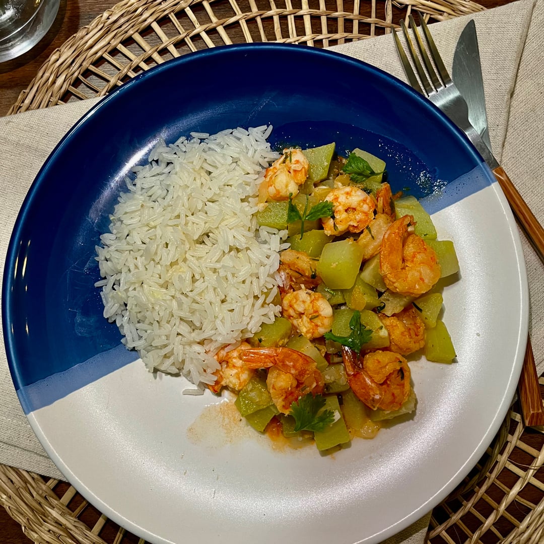 Photo of the shrimp with chayote – recipe of shrimp with chayote on DeliRec