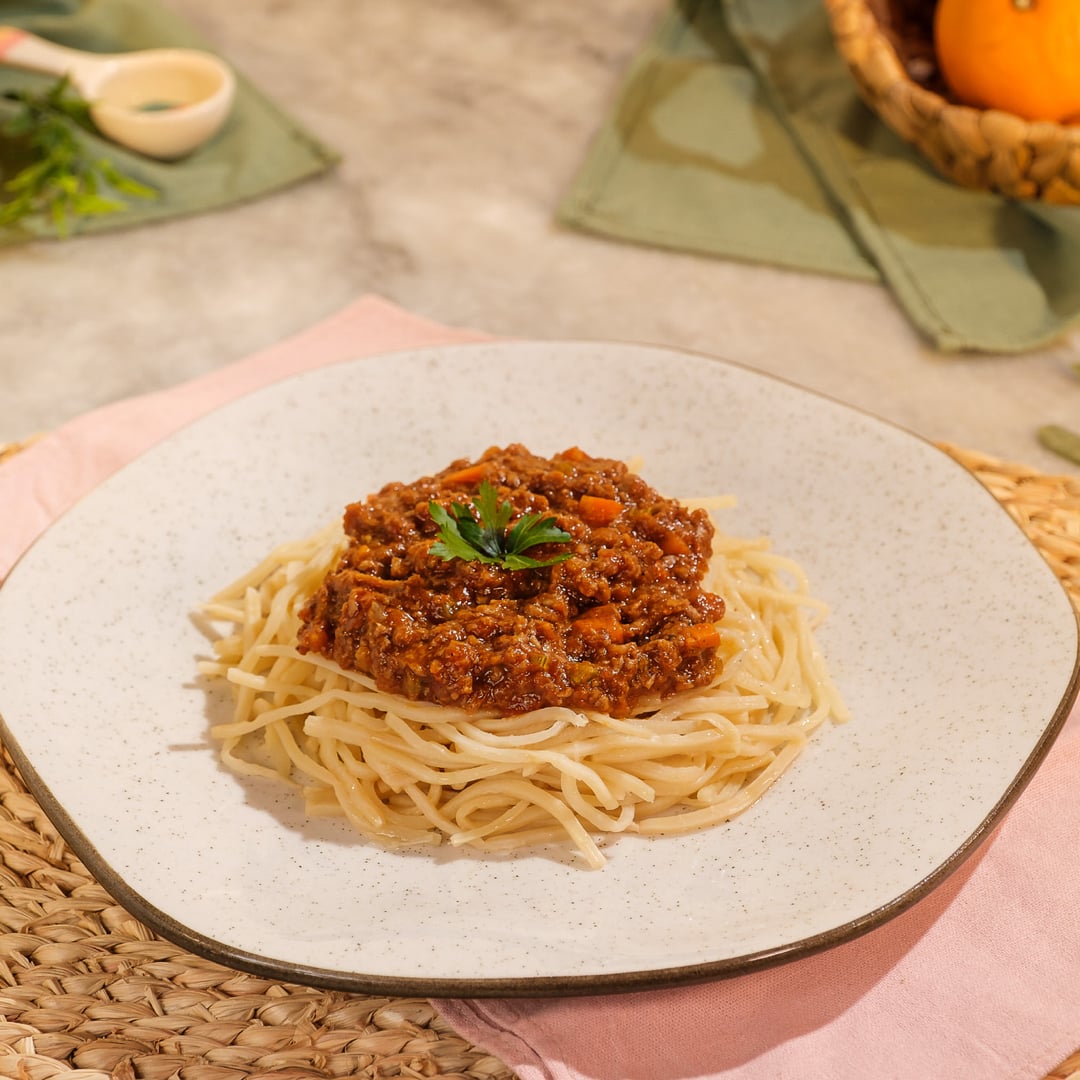 Foto da Spaghetti ao molho bolonhesa fácil  - receita de Spaghetti ao molho bolonhesa fácil  no DeliRec