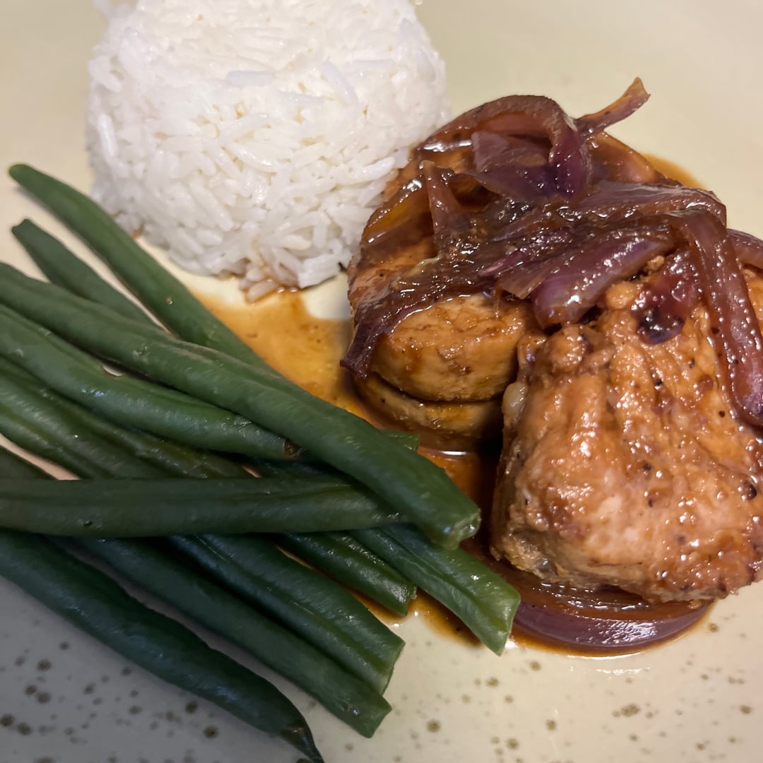 Photo of the Pork tenderloin with sweet and sour sauce – recipe of Pork tenderloin with sweet and sour sauce on DeliRec