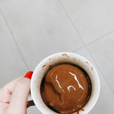 Recipe of chocolate mug cake on the DeliRec recipe website