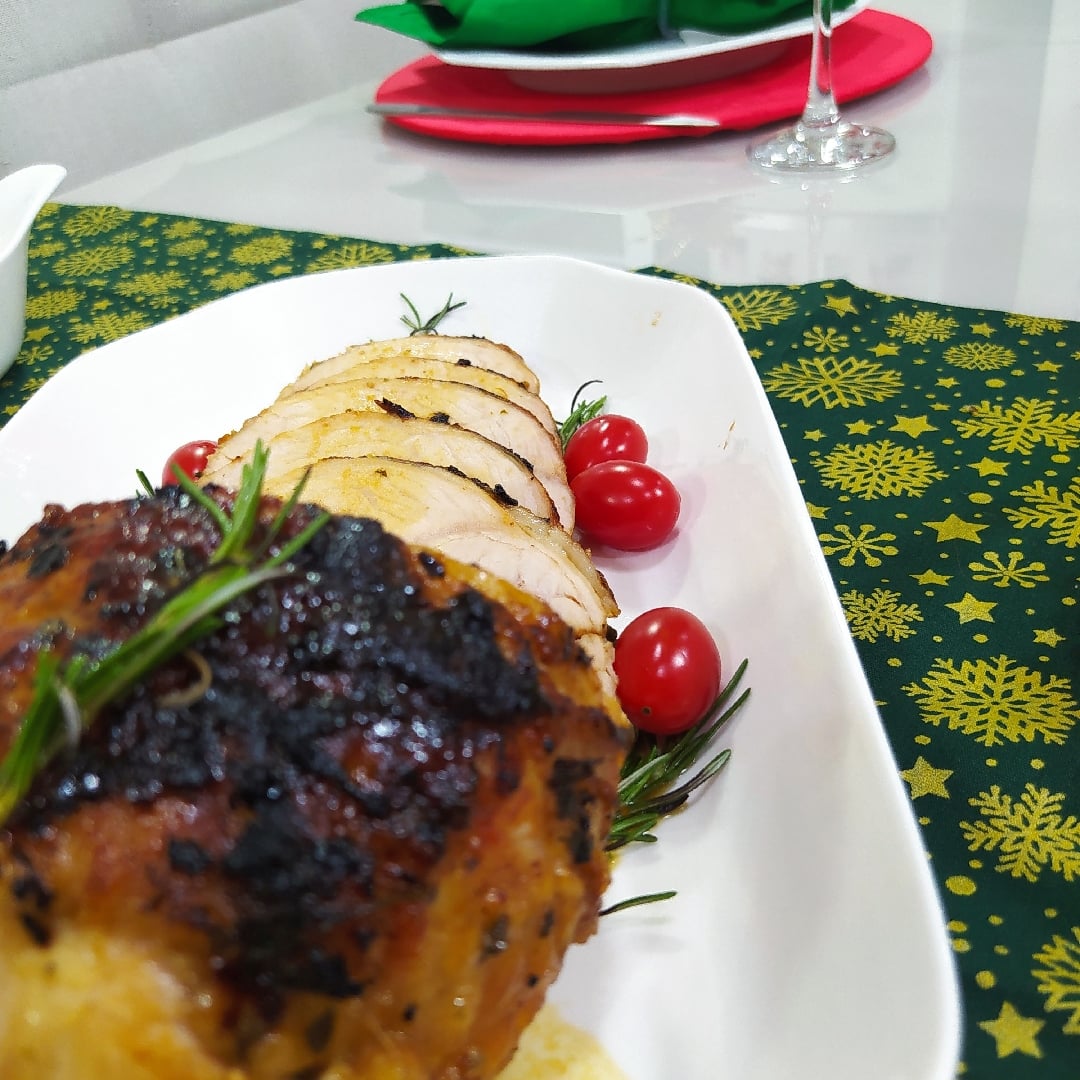 Photo of the Turkey breast with butter and herbs – recipe of Turkey breast with butter and herbs on DeliRec