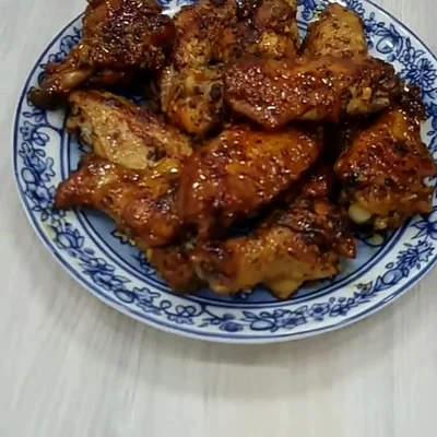 Recipe of fried chicken wing on the DeliRec recipe website
