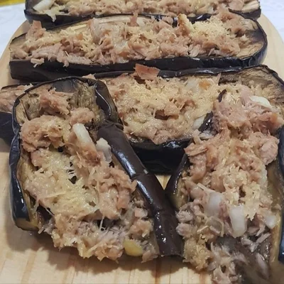 Recipe of Eggplant with Tuna on the DeliRec recipe website
