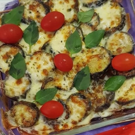 Photo of the Eggplant slices with cheese and tomato sauce!! – recipe of Eggplant slices with cheese and tomato sauce!! on DeliRec